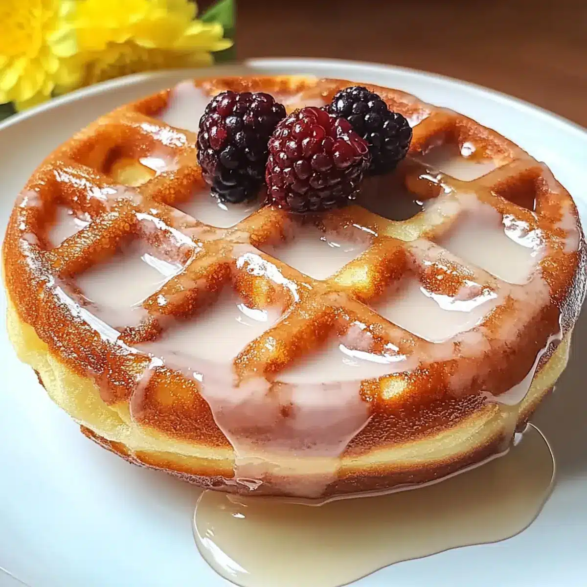 Low Carb Donut Chaffle pkokh7