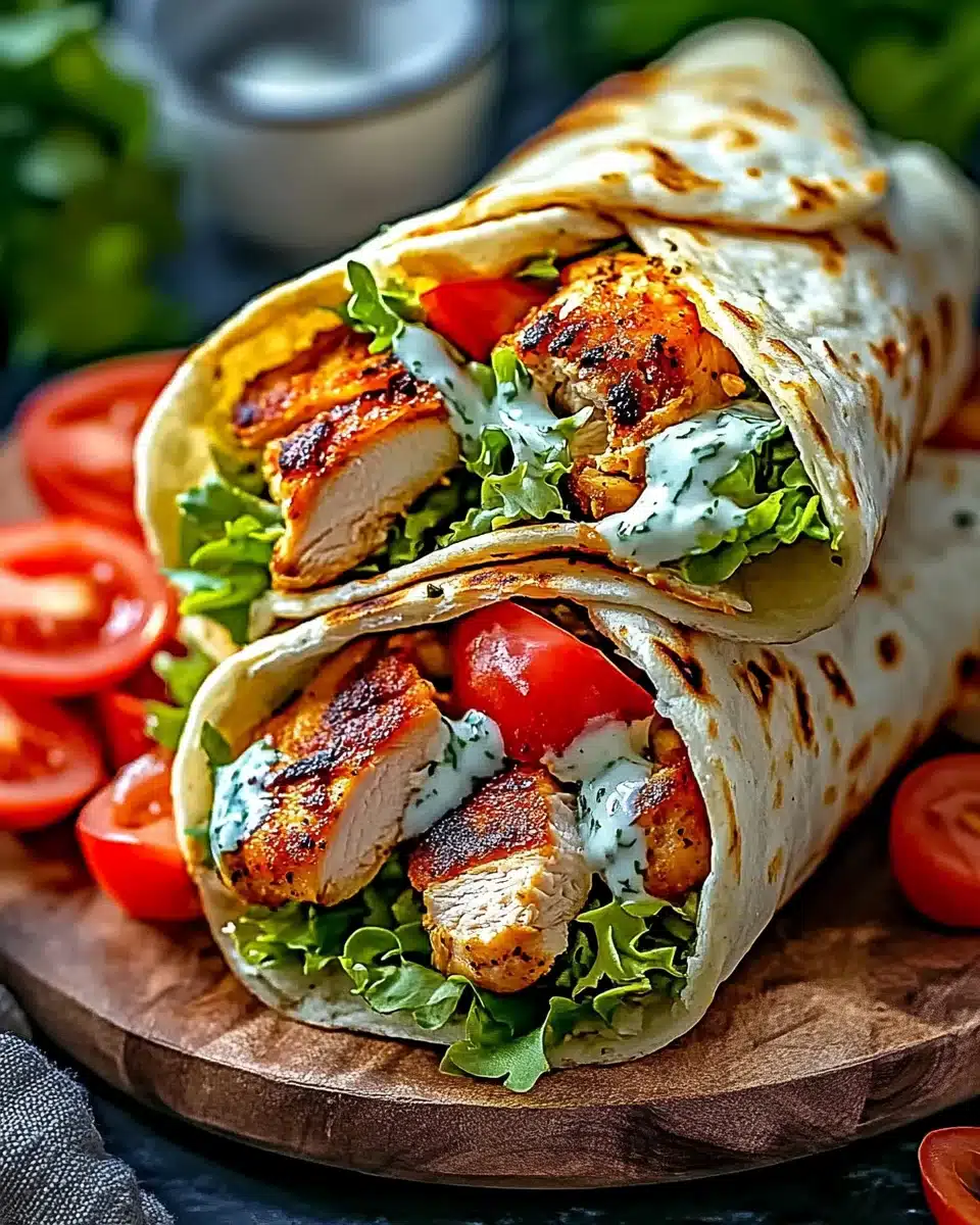 Mediterranean Chicken Gyros: A Flavorful Delight Awaits!