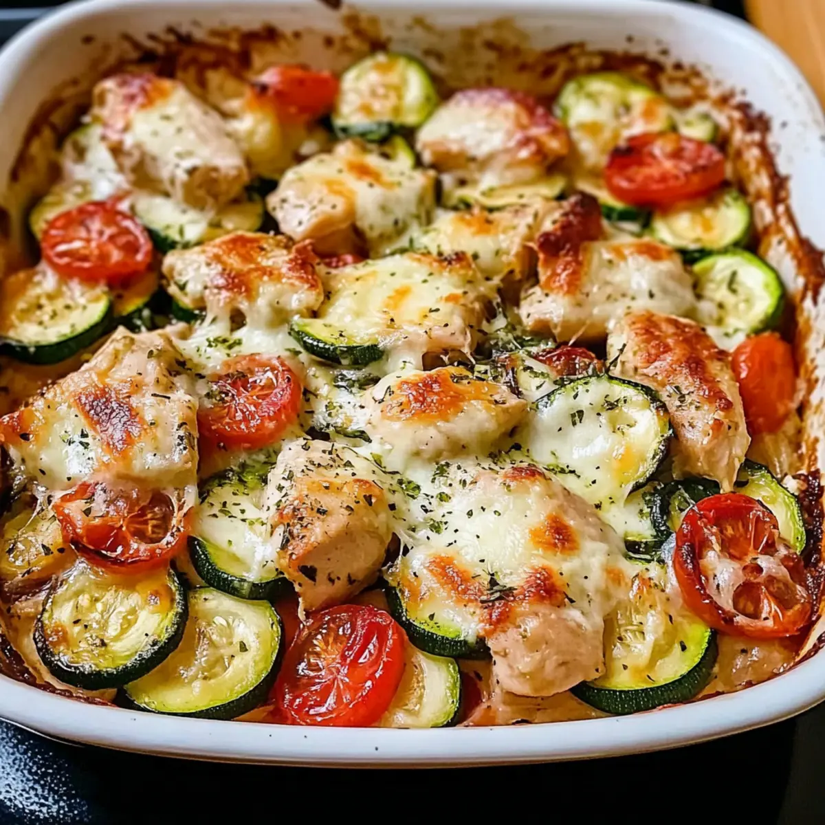 Mediterranean Chicken Zucchini Bake v8ruvn