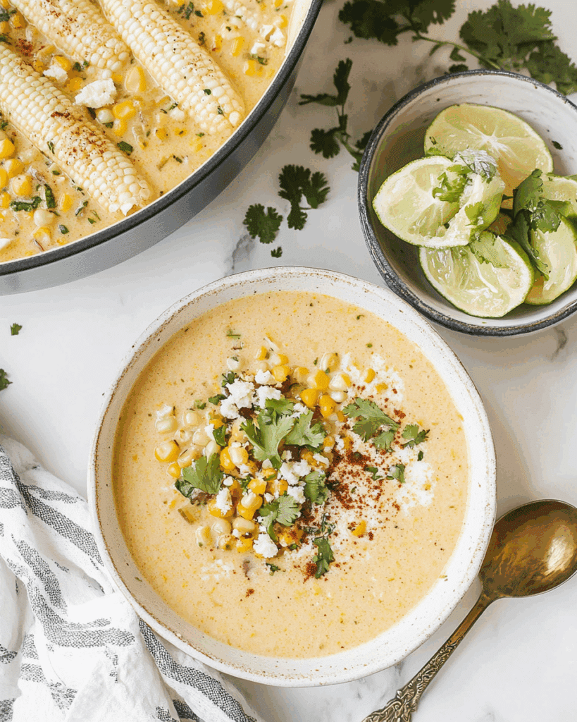 Mexican Street Corn Soup 3