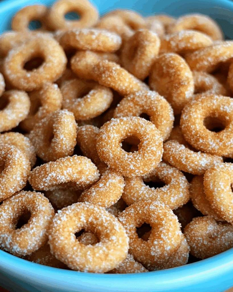 Mini Doughnut Fried Cheerios 2 1