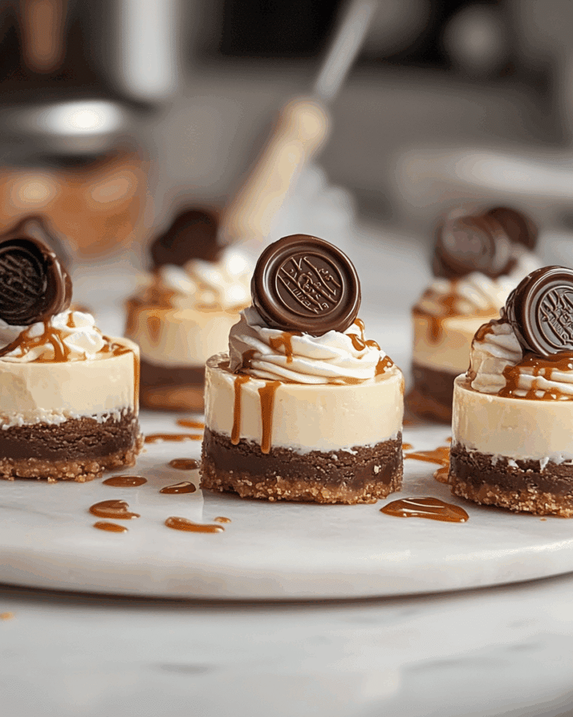 Mini Rolo Cheesecakes 2