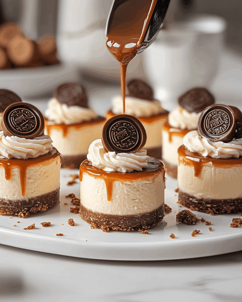 Mini Rolo Cheesecakes 3
