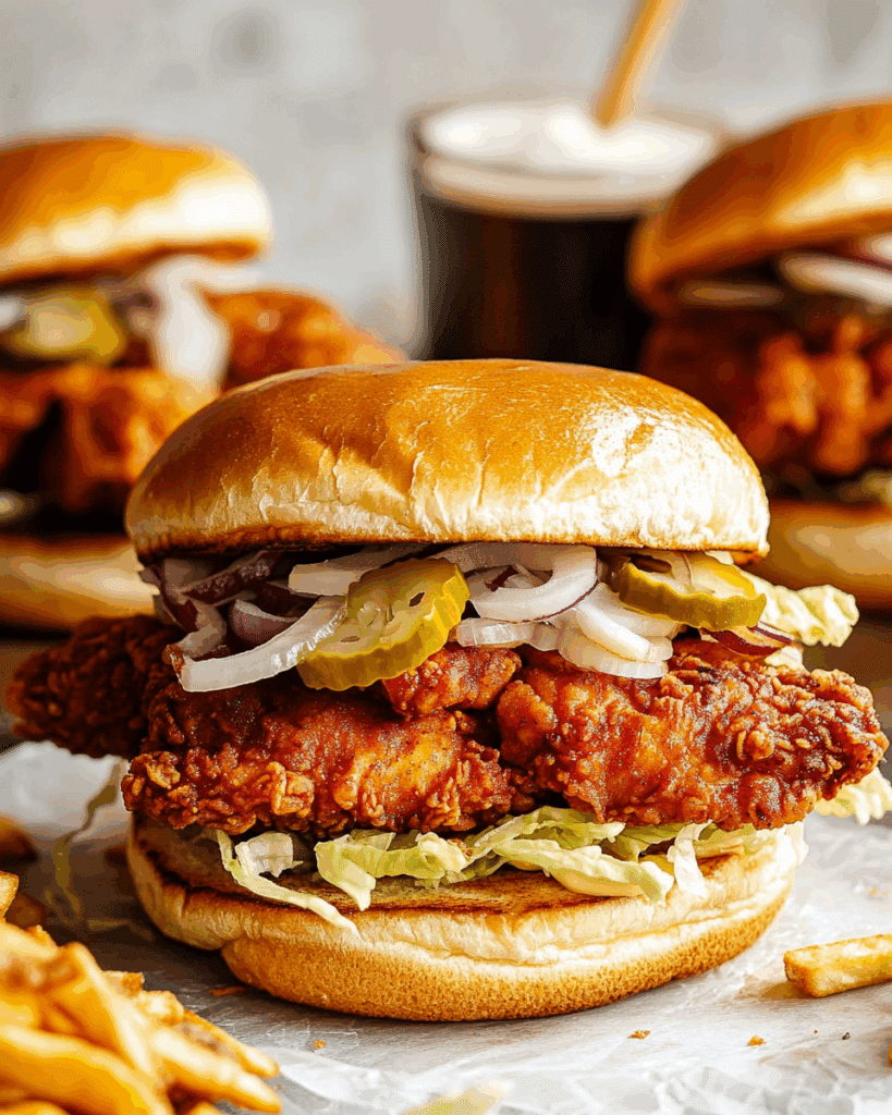 Nashville Hot Chicken Sandwiches 3