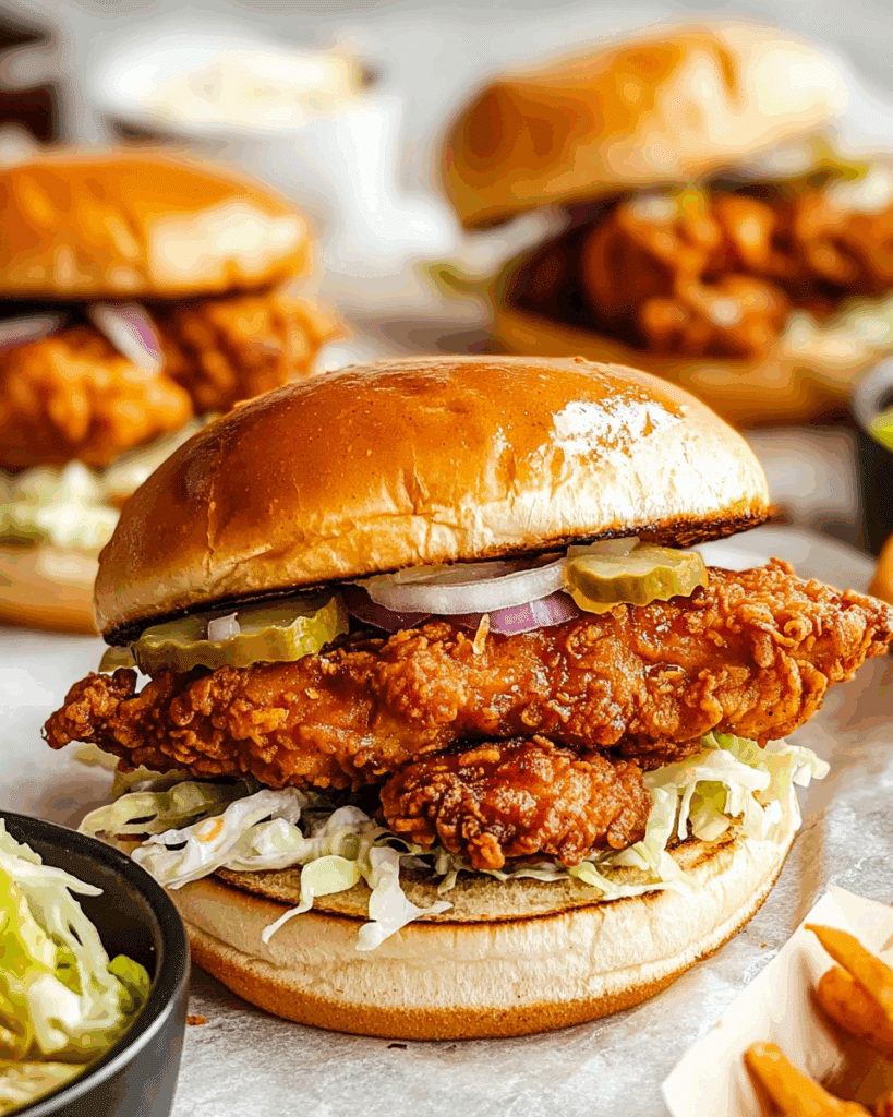 Nashville Hot Chicken Sandwiches