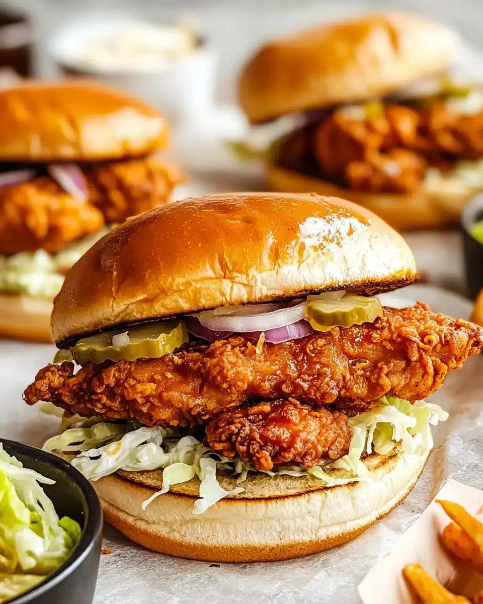 Nashville Hot Chicken Sandwiches: A Flavorful Recipe Reveal