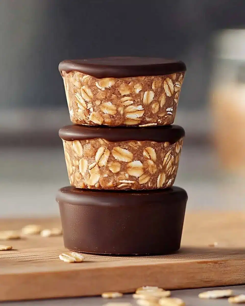 No-Bake Peanut Butter Oat Cups: A Quick, Healthy Snack!