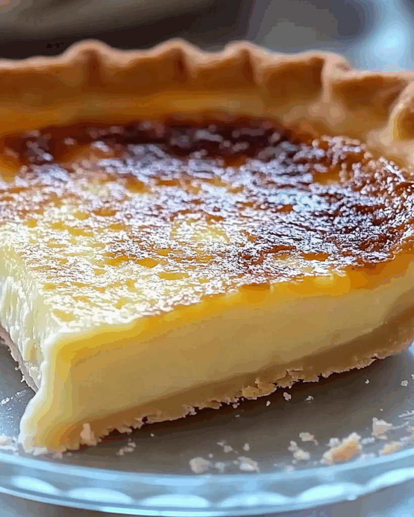 Old Fashioned Egg Custard Pie 2
