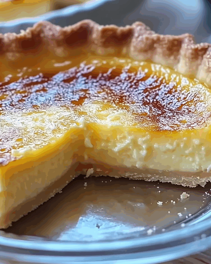 Old Fashioned Egg Custard Pie 3
