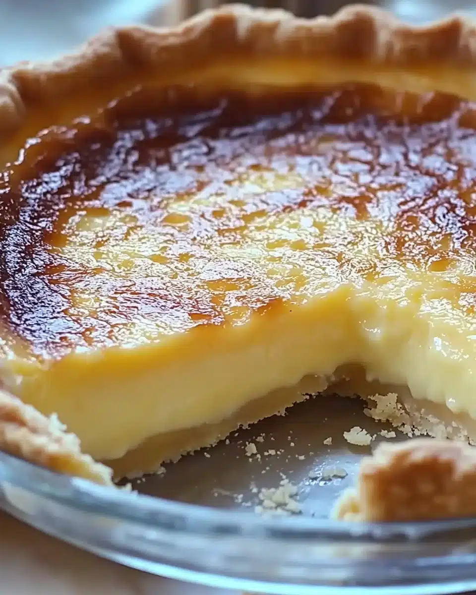 Old-Fashioned Egg Custard Pie: A Delicious Classic Recipe