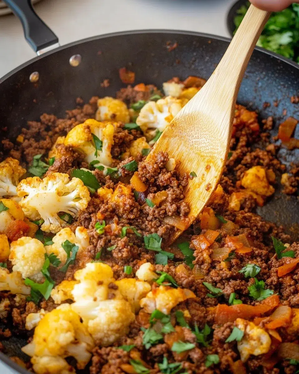One-Pan Ground Beef and Cauliflower Skillet: Easy Recipe!