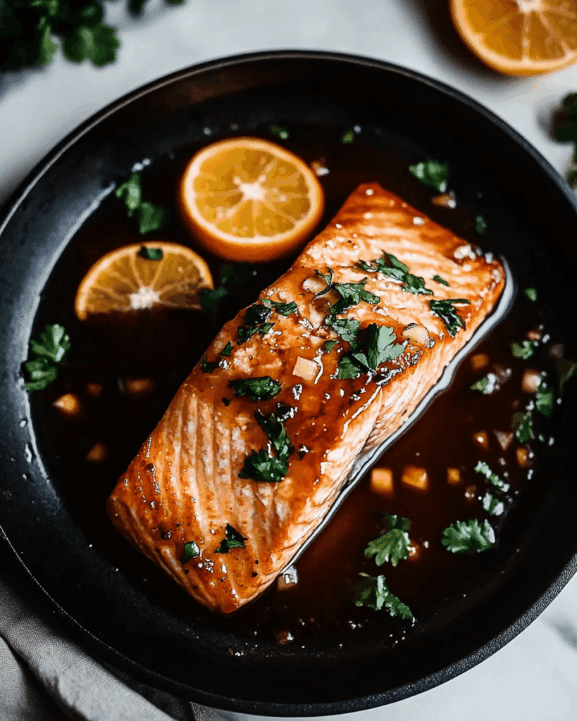 Orange Glazed Salmon 3