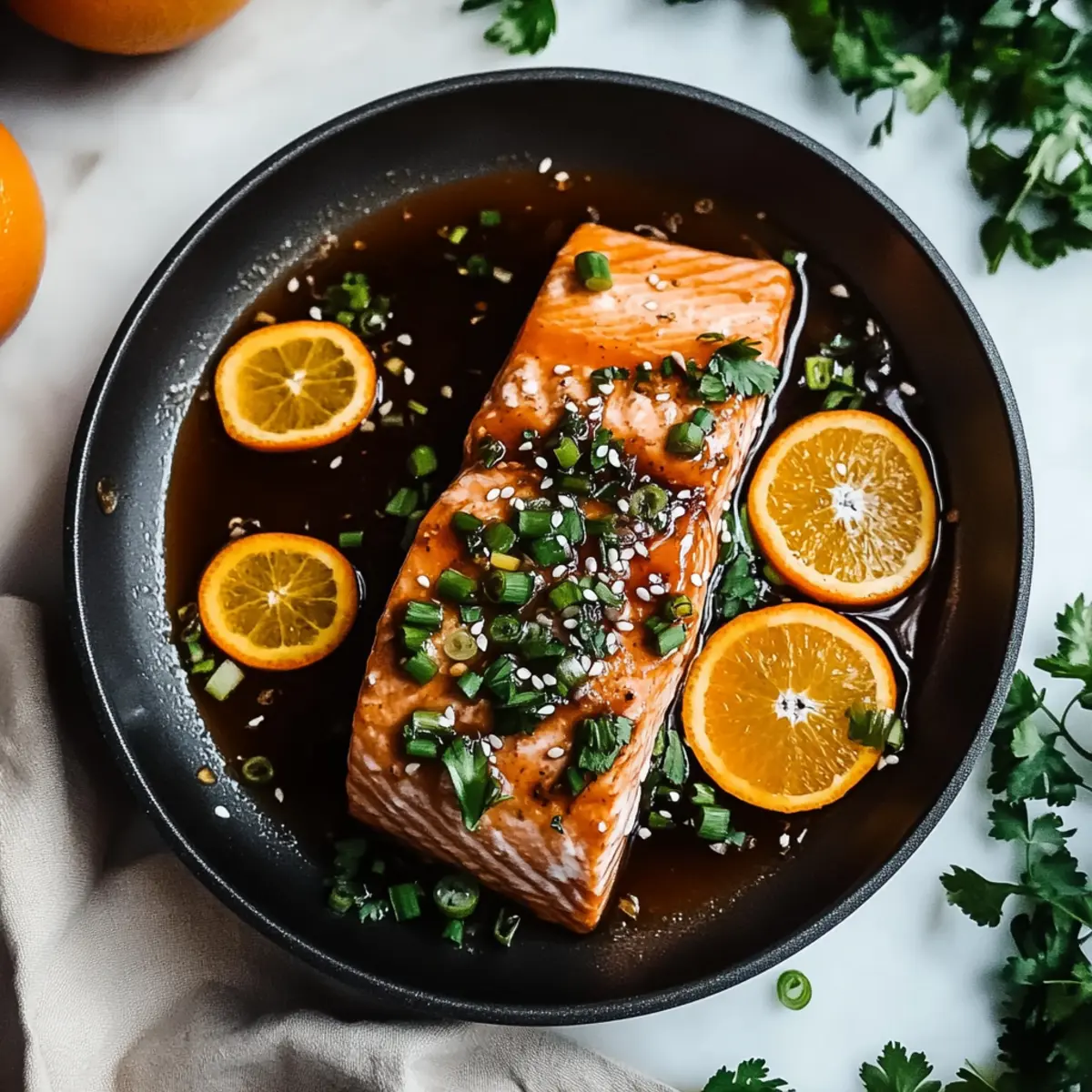 Orange Glazed Salmon olbfbs