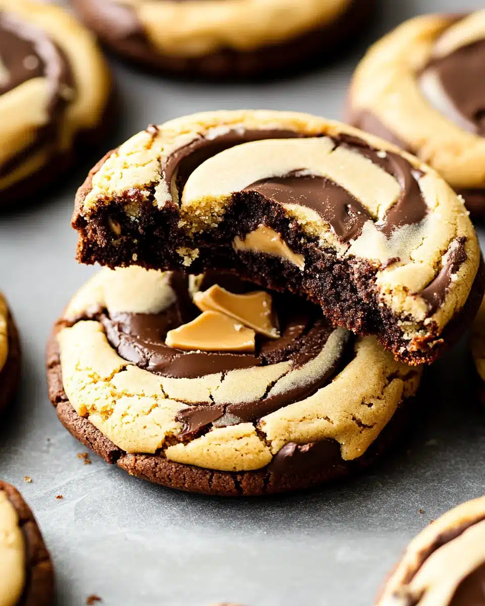 Peanut Butter Brownie Swirl Cookies: The Ultimate Treat!