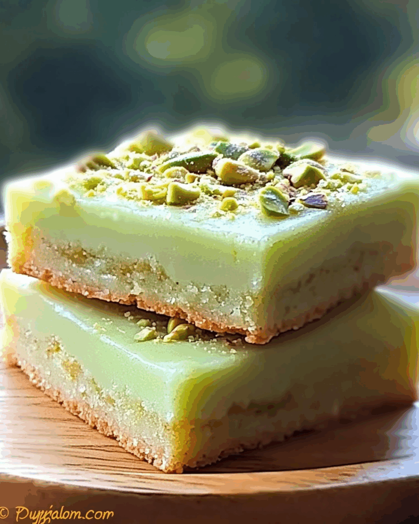 Pistachio Pudding Sugar Cookie Bars 2