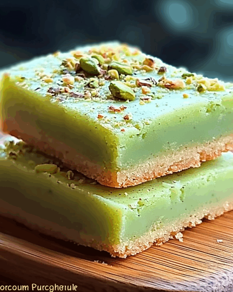 Pistachio Pudding Sugar Cookie Bars 3