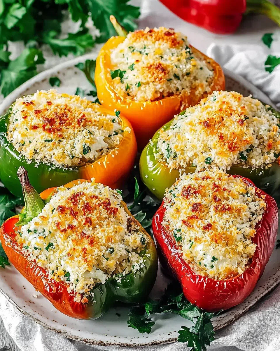 Ricotta Stuffed Bell Peppers: A Deliciously Healthy Recipe