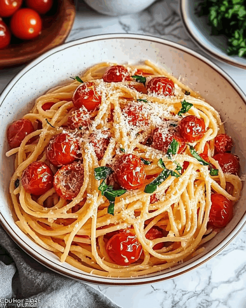 Roasted Cherry Tomato Pasta 2