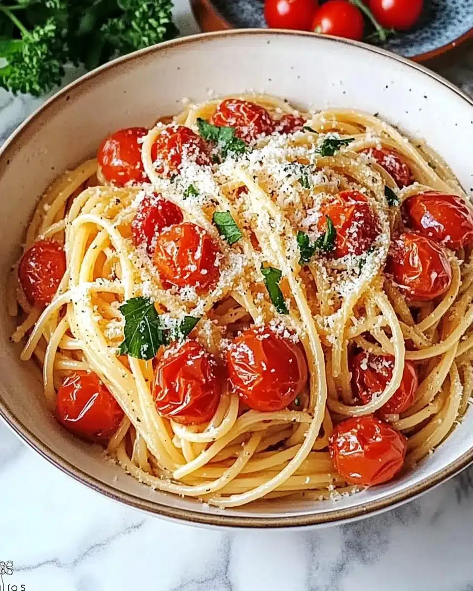 Roasted Cherry Tomato Pasta That Will Delight Your Tastebuds