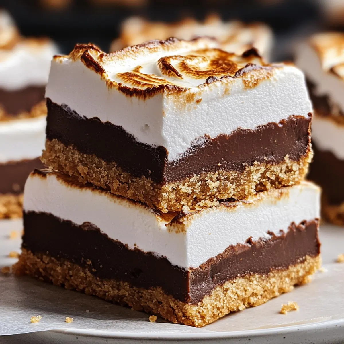 S’mores Fudge Bars to Satisfy Your Sweet Tooth Cravings