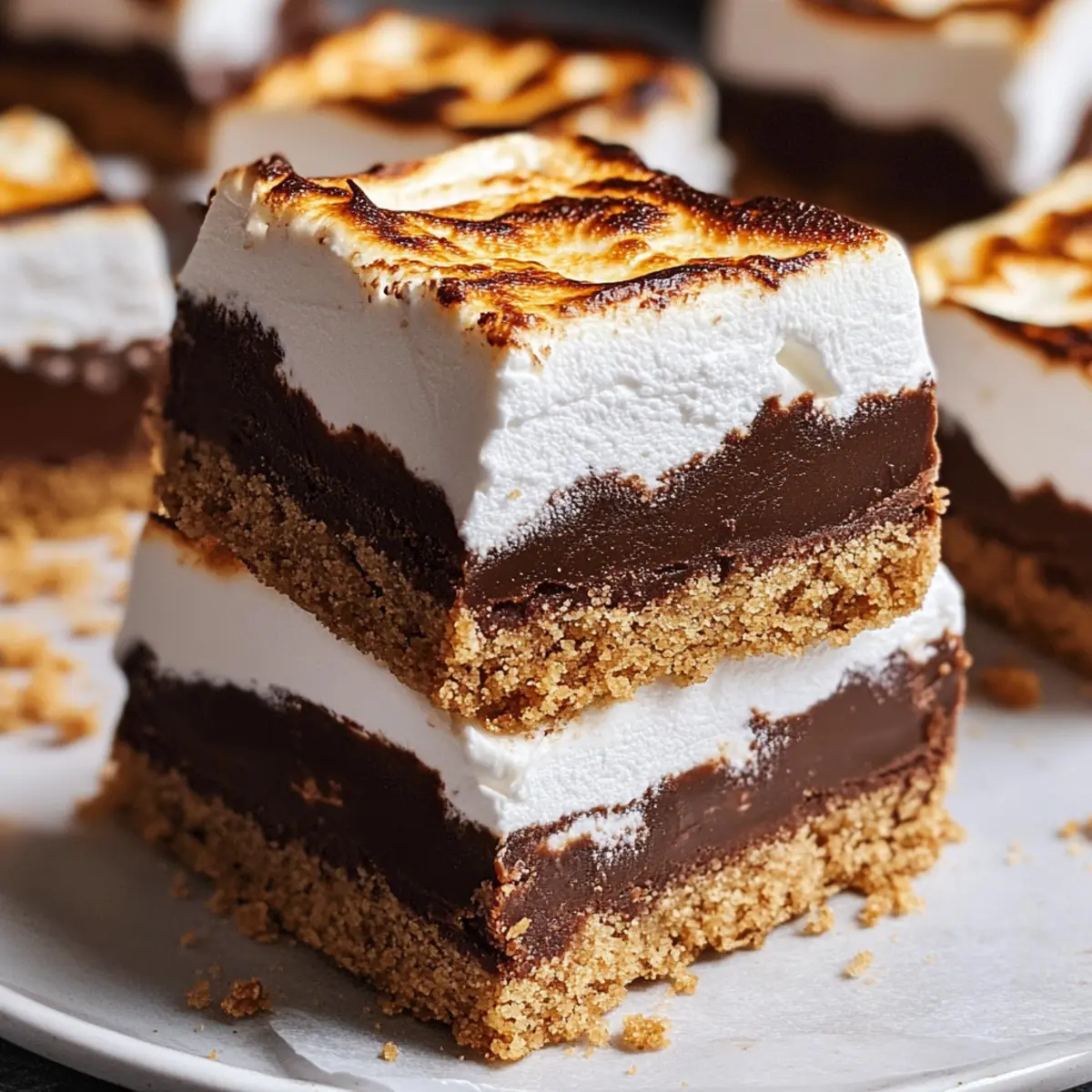 S mores Fudge Bars qmqgnu