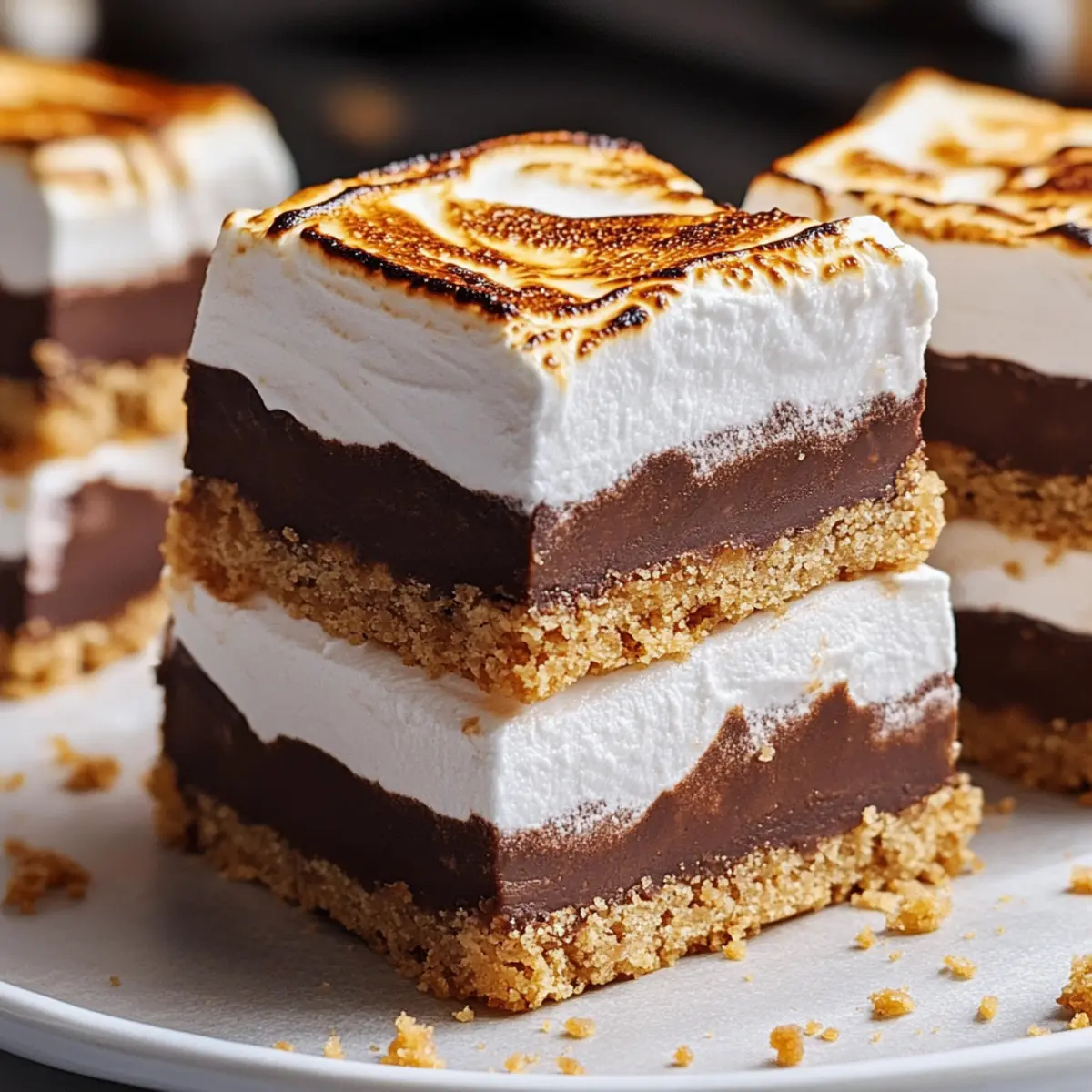 S mores Fudge Bars rqfdhe