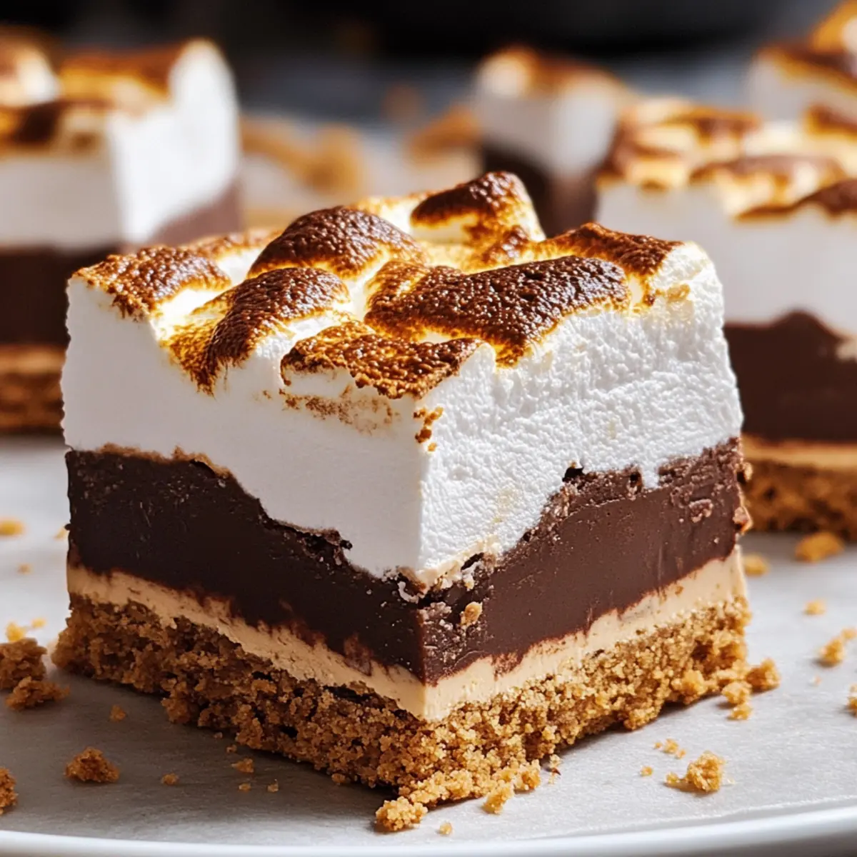 S mores Fudge Bars sm55et