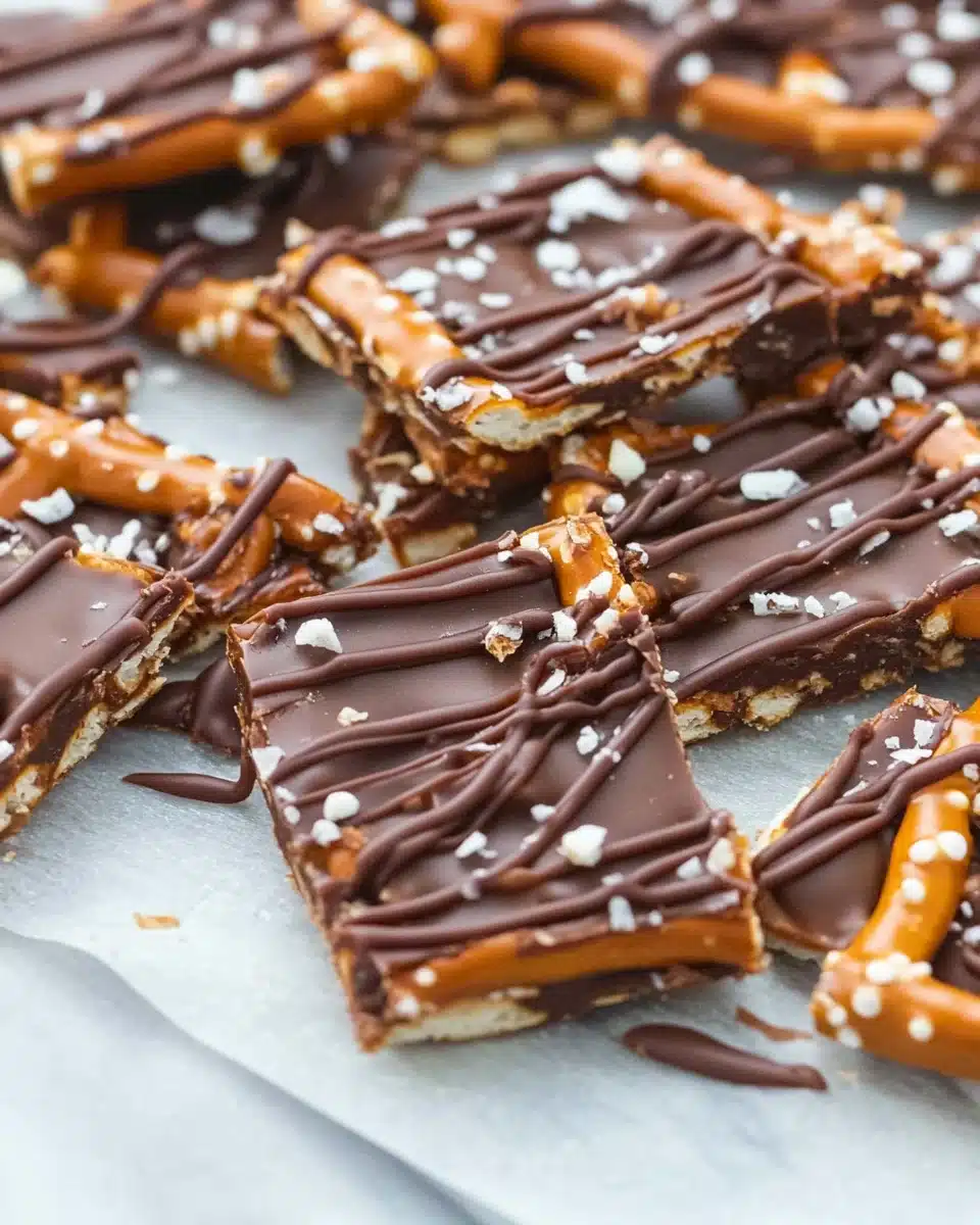 Salted Caramel Pretzel Bark: A Sweet Indulgence Recipe!