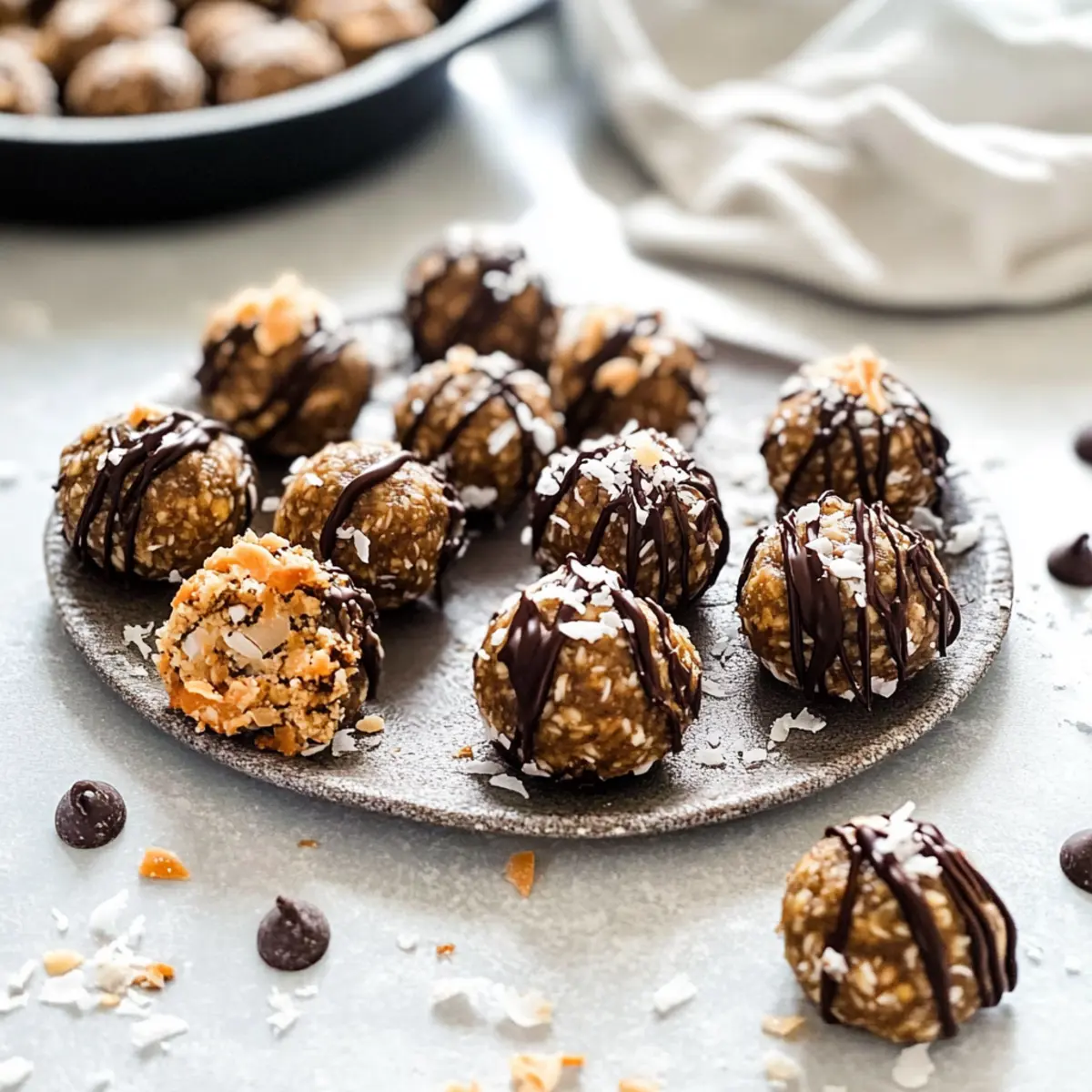 Samoa Cookie Protein Balls bymlil