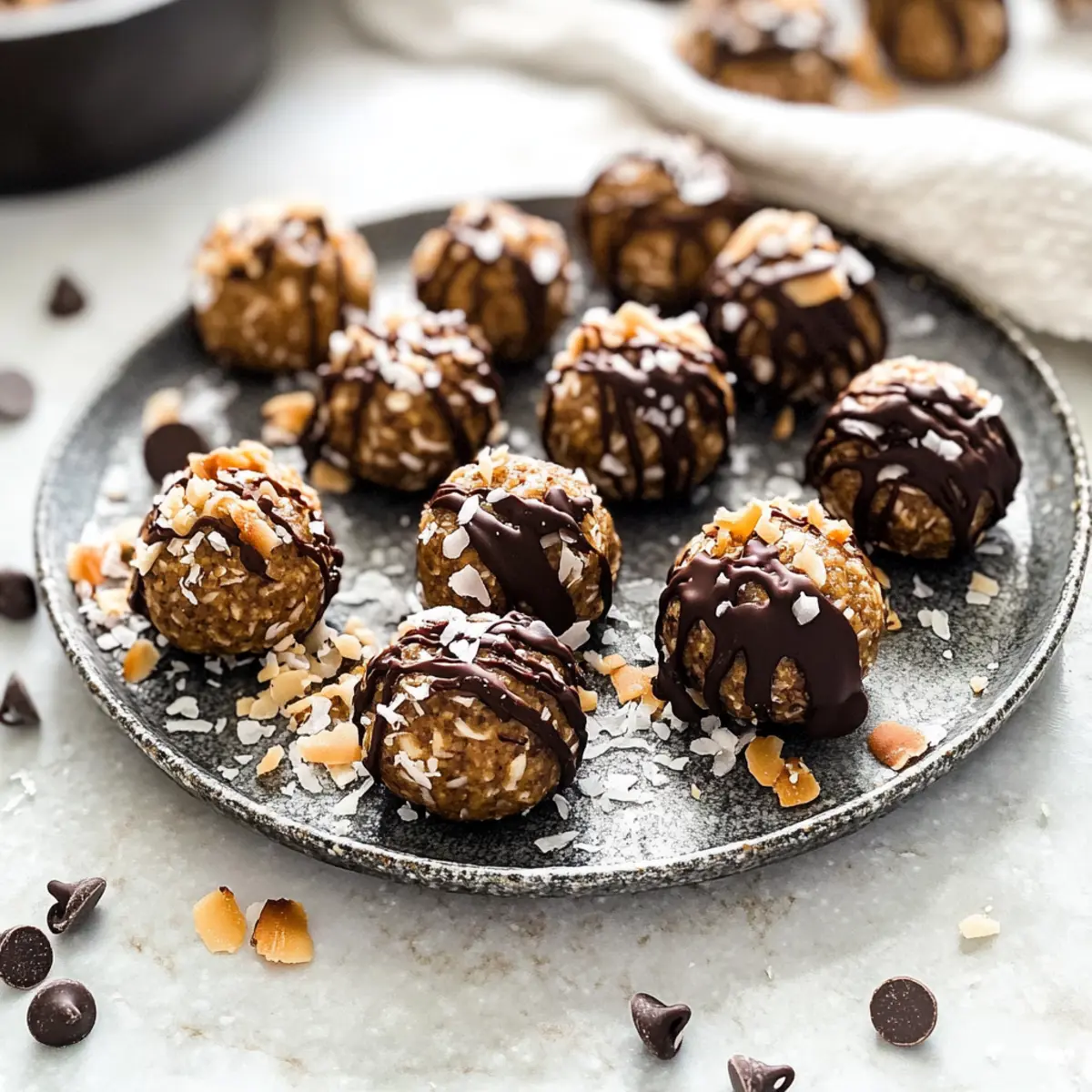 Samoa Cookie Protein Balls for a Guilt-Free Indulgence