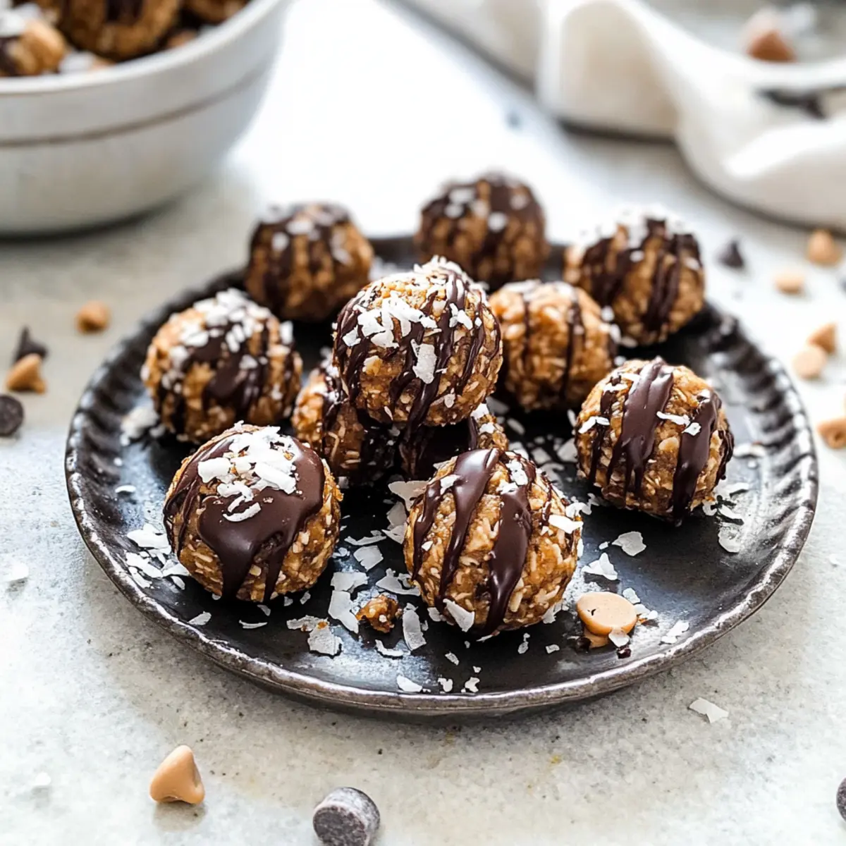 Samoa Cookie Protein Balls q8bo3w