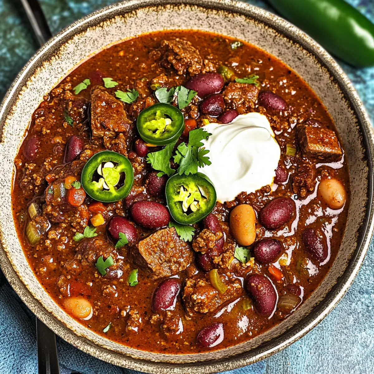Short Rib and Chorizo Chili ckuyfl