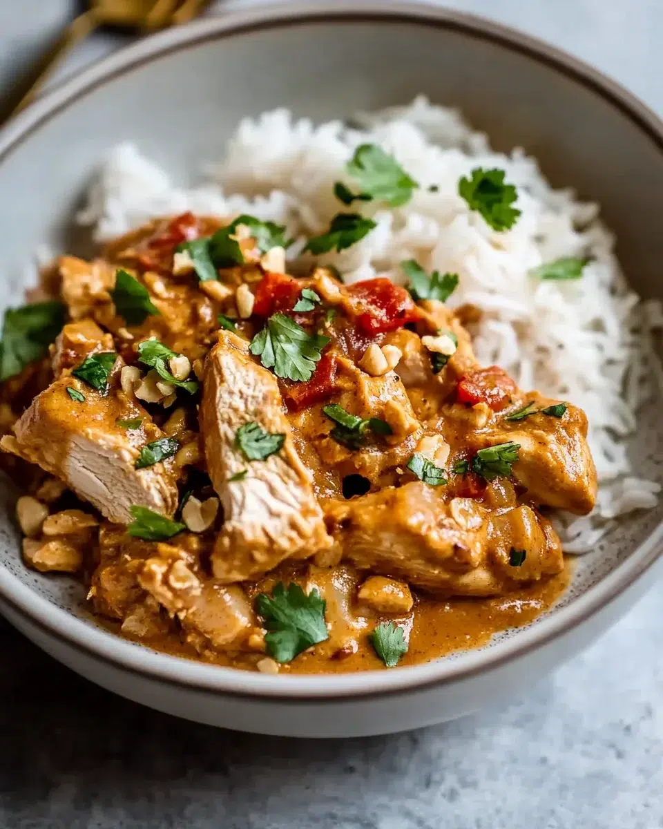 Slow Cooker Peanut Chicken: A Flavorful Delight Awaits!