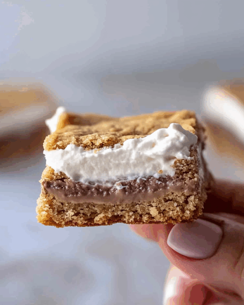 Smores Cookie Bars 3