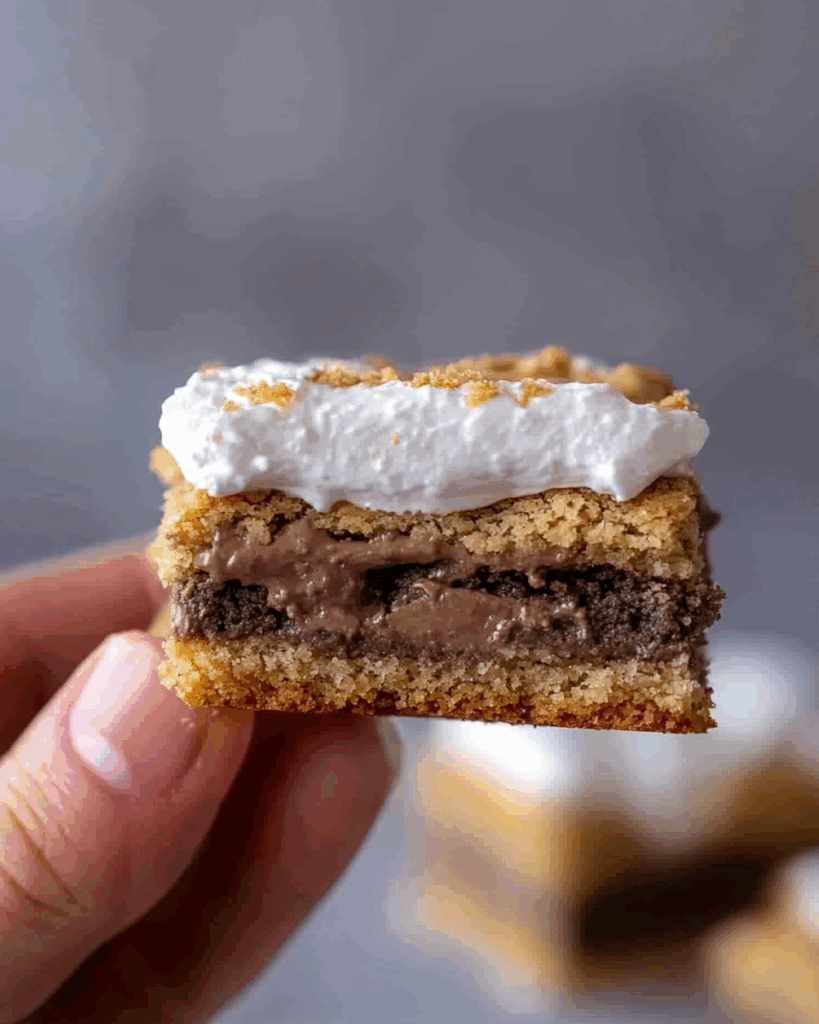 Smores Cookie Bars