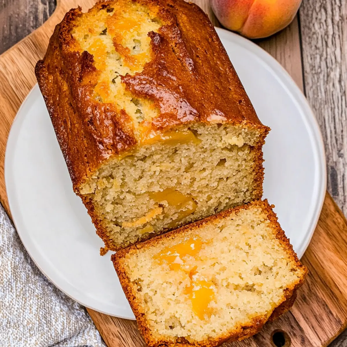 Southern Peach Bread smip9d
