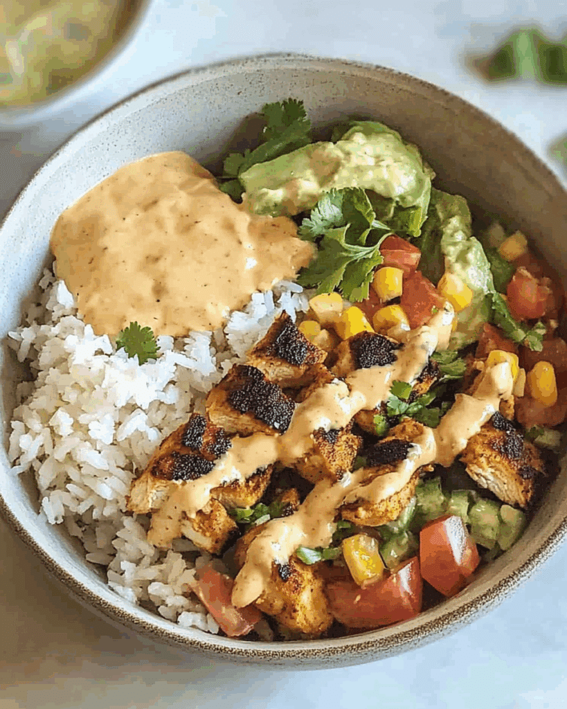 Southwest Chicken Bowls 2