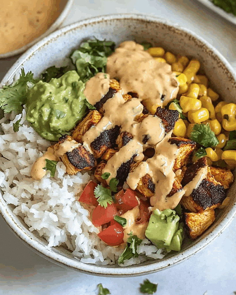 Southwest Chicken Bowls 3