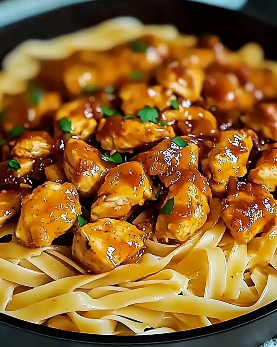 Spicy Cajun Honey Butter Chicken Pasta is a must-try!
