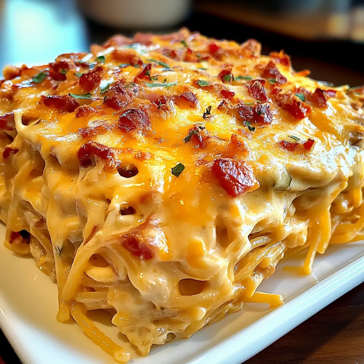 Spicy Southern Cheesy Chicken Spaghetti Casserole That Comforts