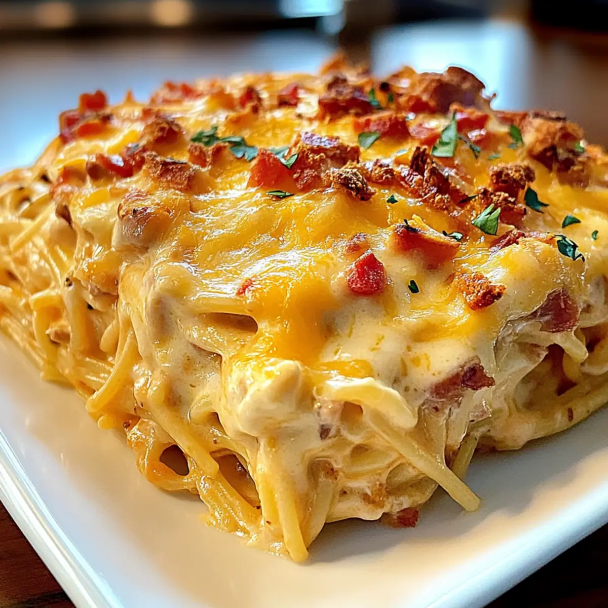 Spicy Southern Cheesy Chicken Spaghetti Casserole wltnan