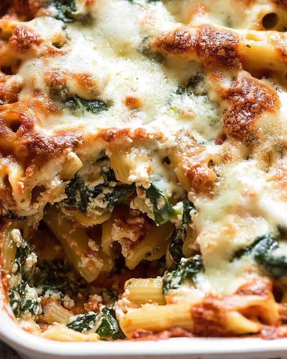 Spinach and Ricotta Pasta Bake: A Creamy Delight Awaits!