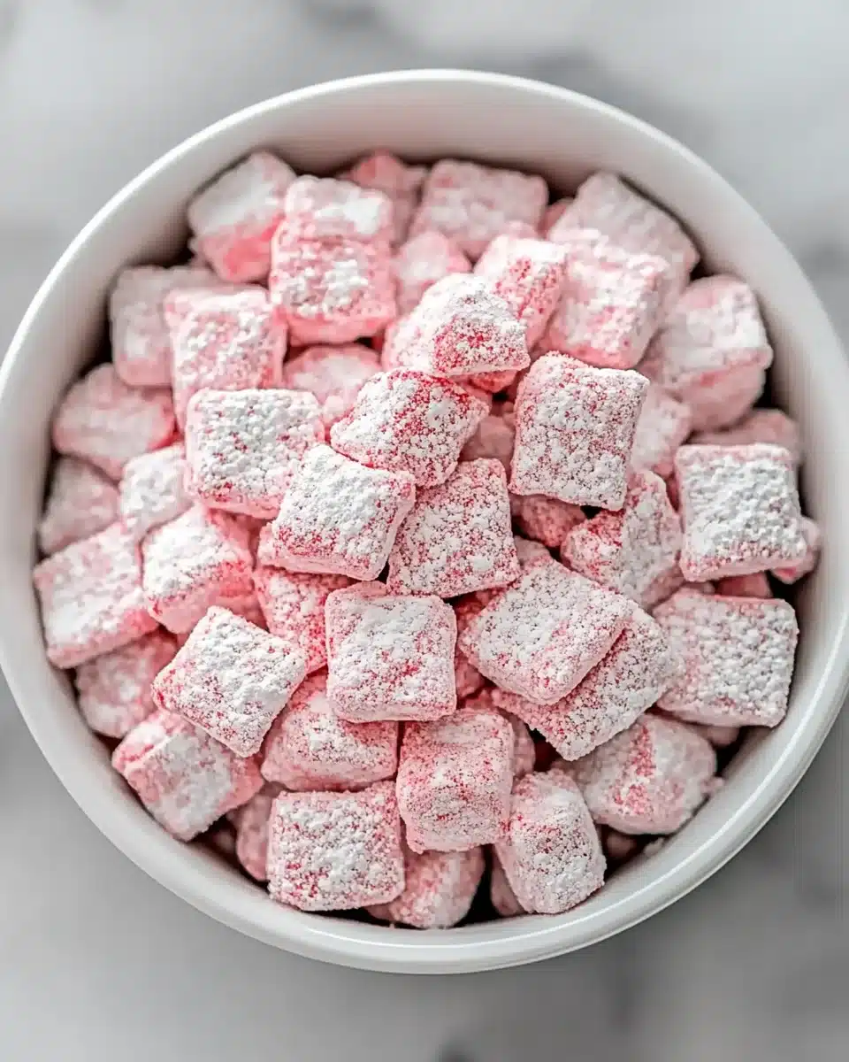 Strawberry Shortcake Puppy Chow Recipe You’ll Love