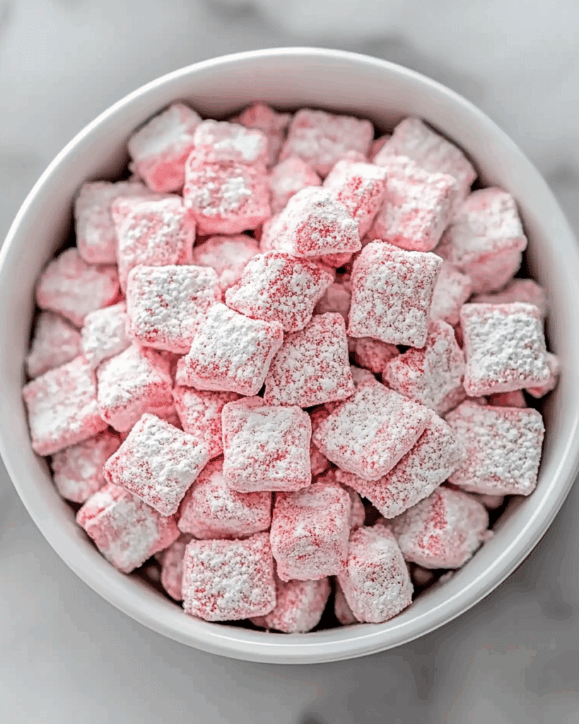 Strawberry Shortcake Puppy Chow