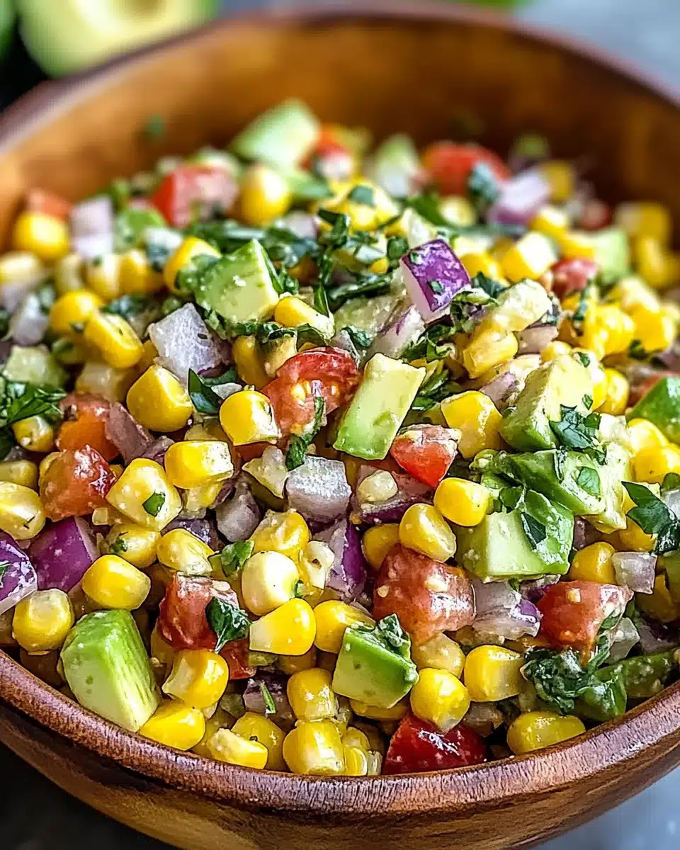 Summer Corn Salad with Avocado: Refreshing and Easy Recipe