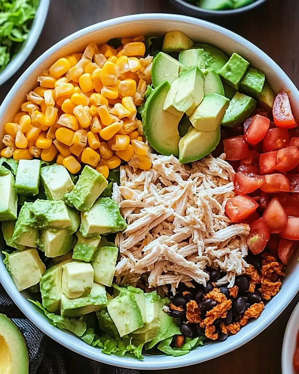 Taco Salad Bowls with Shredded Chicken: A Delightful Treat!