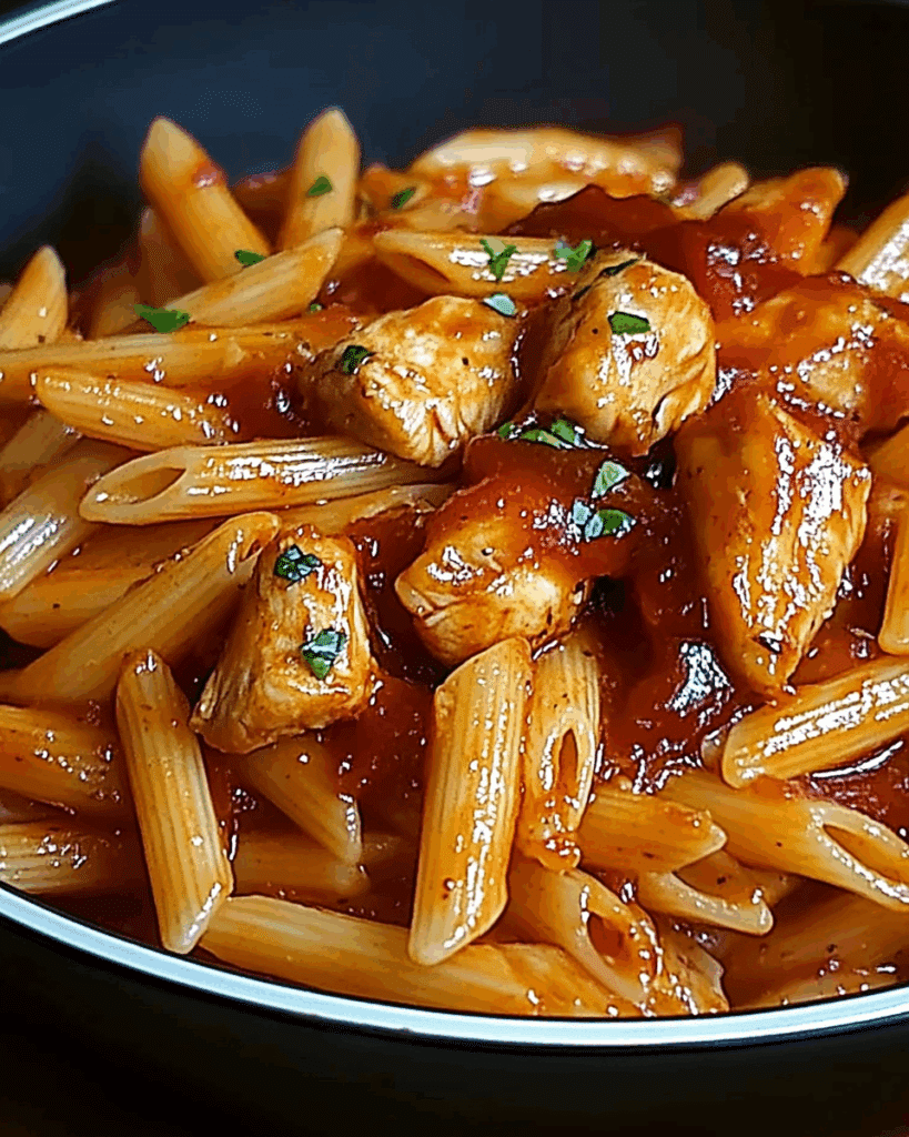 Tangy Honey BBQ Chicken Penne 2