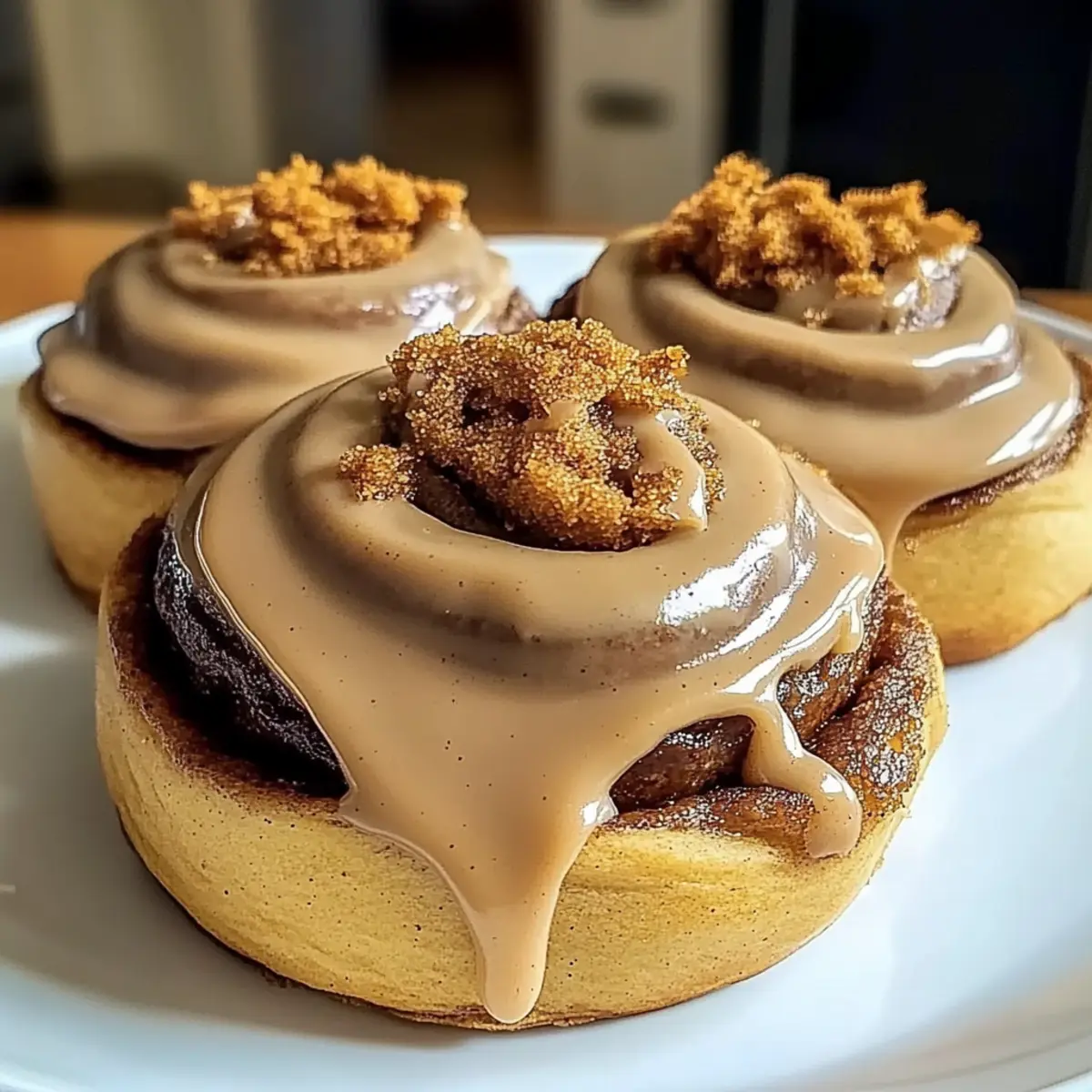 Biscoff Cookie Butter Cinnamon Rolls That Melt in Your Mouth