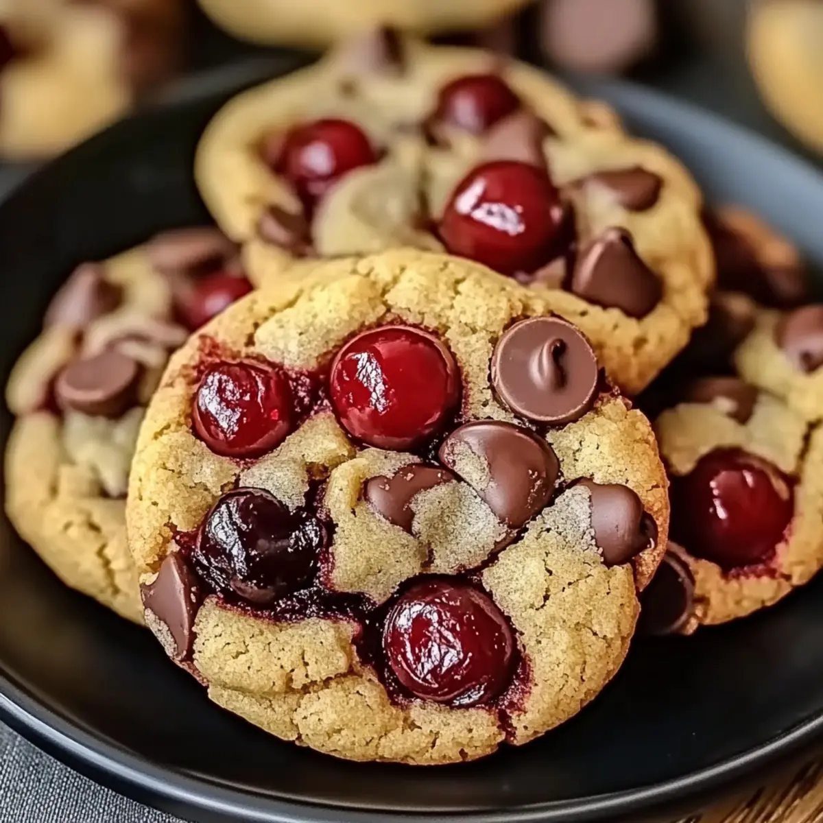 Maraschino Cherry Chocolate Chip Cookies – A Sweet Twist!