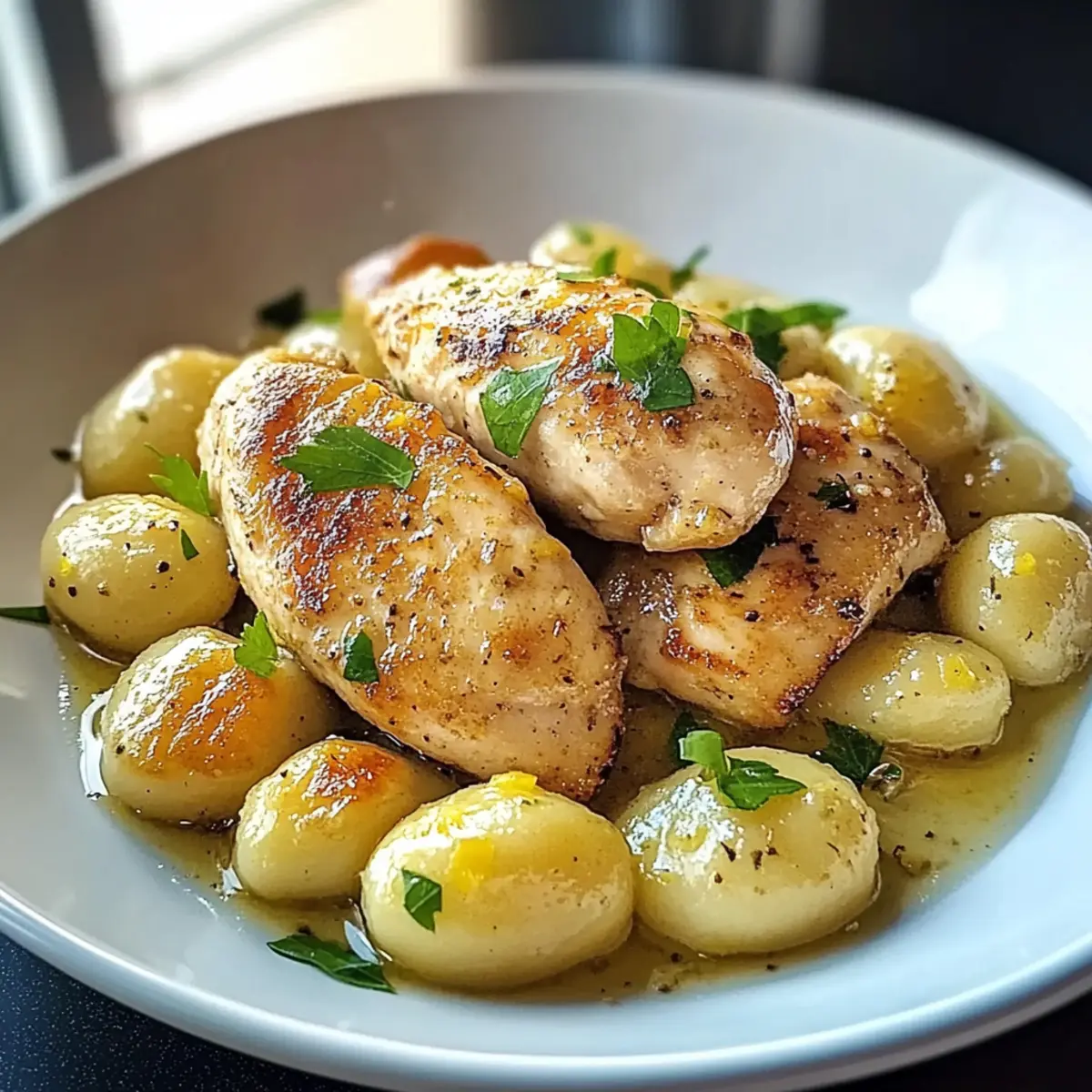 Zesty Lemon Gnocchi Chicken for Quick, Creamy Comfort